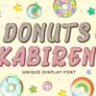 Шрифт - Donuts Kabiren