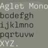 Шрифт - Aglet Mono