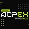 Шрифт - ACPEX