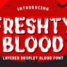 Шрифт - Freshty Blood