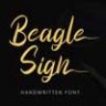 Шрифт - Beagle Sign