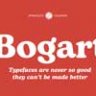 Шрифт - Bogart