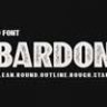 Шрифт - Bardon