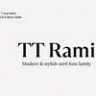 Шрифт - TT Ramillas
