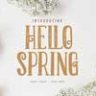 Шрифт - Hello Spring