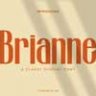 Шрифт - Brianne