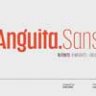 Шрифт - Anguita Sans