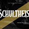 Шрифт - Schultheiss