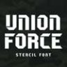 Шрифт - Union Force