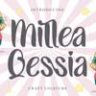 Шрифт - Millea Qessia