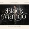 Шрифт - Black Mango