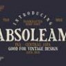 Шрифт - Absoleam