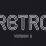 Шрифт - Retro v3
