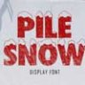 Шрифт - Pile Snow