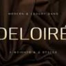 Шрифт - Deloiré