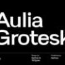 Шрифт - Aulia Grotesk