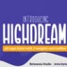 Шрифт - Highdream