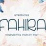 Шрифт - Fahira