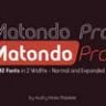 Шрифт - Matondo Pro