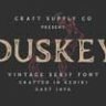 Шрифт - Duskey
