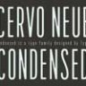 Шрифт - Cervo Neue Condensed