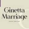 Шрифт - Ginetta Marriage