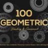 100 Геометрических векторных фигур