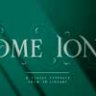 Шрифт - Rome Ionic